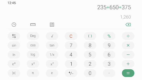 Samsung Calculator скриншот 4