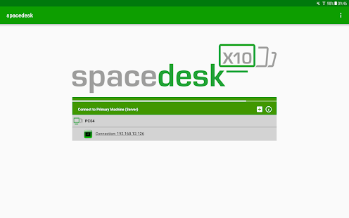spacedesk (мульти экран монитора) скриншот 3