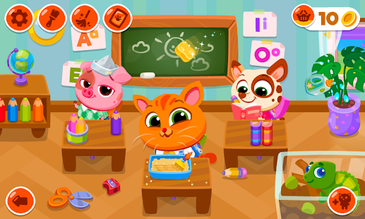 Bubbu School (котик бубу) скриншот 2