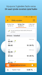 Pegasus - Uçak Bileti скриншот 5