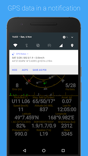 GPS Status & Toolbox скриншот 2