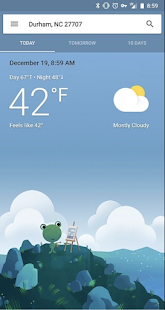 Frog weather скриншот 4