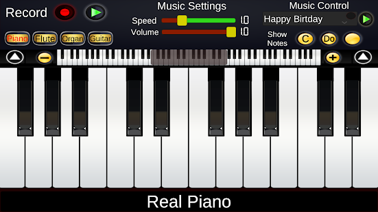 Real Piano скриншот 2