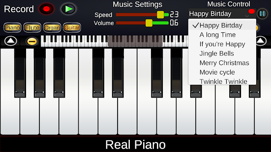 Real Piano скриншот 3