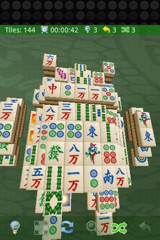Маджонг 3D (Mahjong 3D) скриншот 2