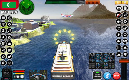 Большой круизный лайнер скриншот 3