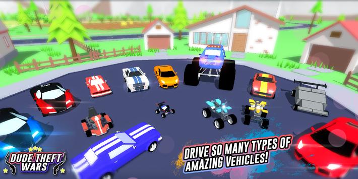 Dude Theft Wars скриншот 2