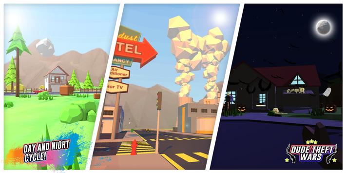 Dude Theft Wars скриншот 4