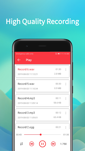Audio Recorder скриншот 2