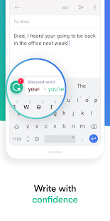 Grammarly Keyboard скриншот 2