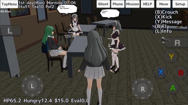 School Girls Simulator скриншот 3