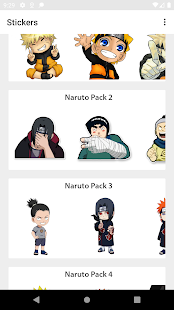 Stickers de Hokages de Konoha, Anime WastickerApps скриншот 2