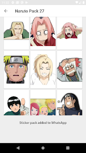 Stickers de Hokages de Konoha, Anime WastickerApps скриншот 3