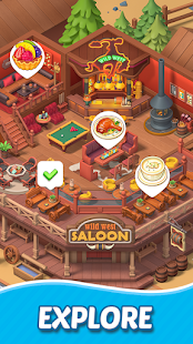 Merge Cooking:Theme Restaurant скриншот 6