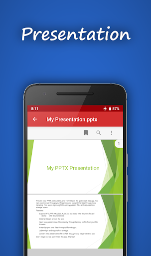 Моя презентация PPTX скриншот 3