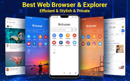 Браузер для Android скриншот 1
