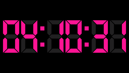Digital Table Clock 2 скриншот 3