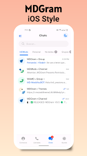 MDGram Messenger скриншот 4