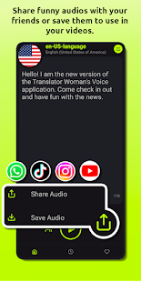 Translator Woman's Voice - TTS скриншот 4