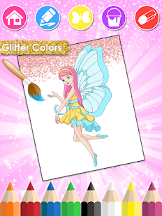 Принцесса раскраска для детей скриншот 3