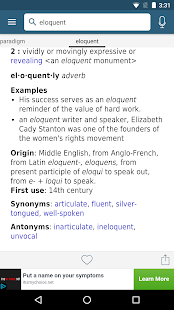 Dictionary - Merriam-Webster скриншот 4