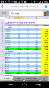 Docs To Go Office Suite скриншот 6