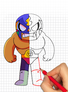 Бравл Старс Раскраски - Как рисовать Brawl Stars скриншот 5