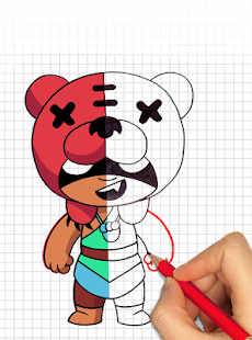 Бравл Старс Раскраски - Как рисовать Brawl Stars скриншот 6