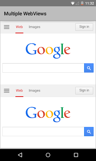 Android System WebView скриншот 4