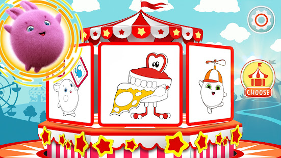 Sunny Bunnies: Coloring Book скриншот 6