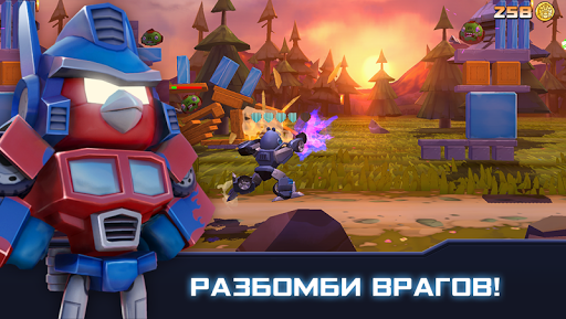 Angry Birds Transformers скриншот 1