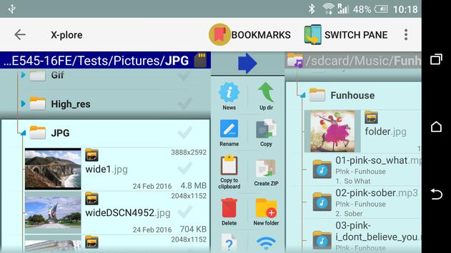 X-plore File Manager скриншот 1