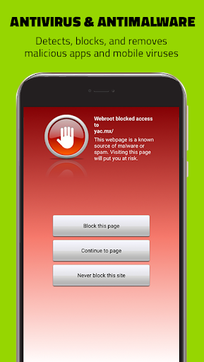 Webroot Mobile Security & Antivirus скриншот 1