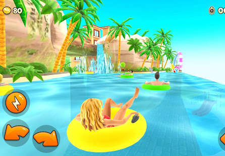 Uphill Rush Water Park Racing скриншот 2