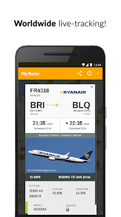 Отслеживание полетов в реальном времени скриншот 4