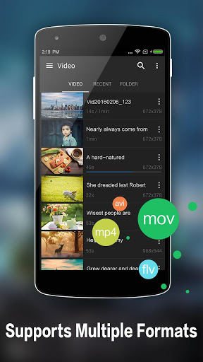 HD Video Player скриншот 1
