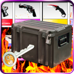 Симулятор открытия кейсов с разными вещами и CS GO