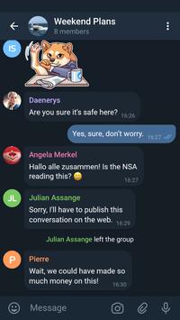 Telegram X скриншот 2