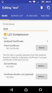 OpenVPN for Android скриншот 2