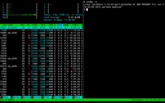 Termux скриншот 3