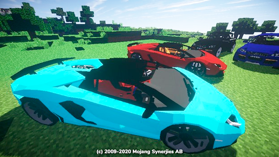 Мод машины для mcpe скриншот 3