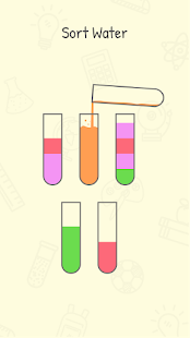 Water Sort Puzzle Цветная игра скриншот 2