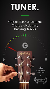 Guitar Tuner Pro скриншот 2