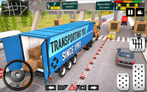 Cargo Delivery Truck Games 3D скриншот 4
