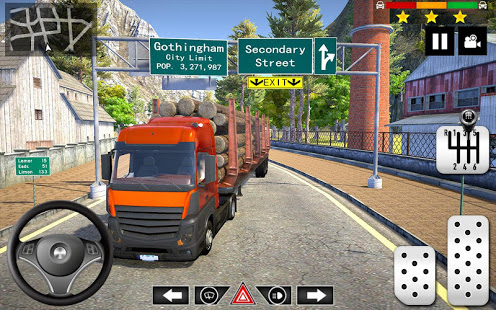 Cargo Delivery Truck Games 3D скриншот 5