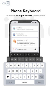 iPhone Keyboard скриншот 2