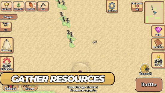 Pocket Ants: Симулятор Колонии скриншот 6