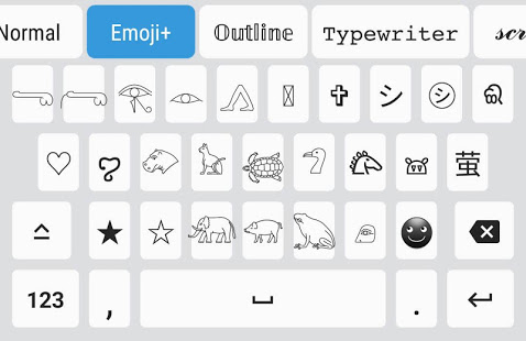 Fonts Keyboard скриншот 4