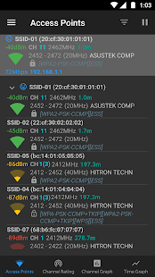 WiFi Analyzer (open-source) скриншот 3