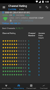 WiFi Analyzer (open-source) скриншот 4